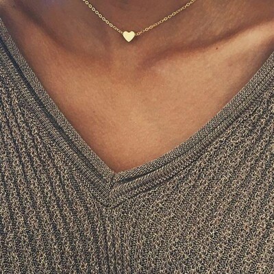 街拍项饰 choker jewelry simple women clavicle necklace颈项链