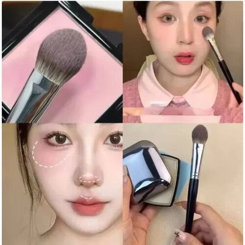 New Beauty Smudge Blusher Brush Powder Blush Cream Liquid