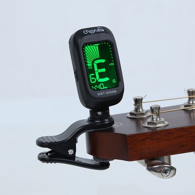 Folk Acoustic Guitar Tuner Violin Ukulele Bass Electronic Tu