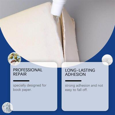 JUE FISH Bookbinding Glue - Neutral and Gentle Formula, Prov