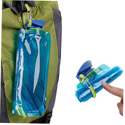 700ml Folding Drinking Water Bag Soft Flask Bladder Cycling1