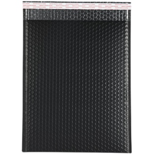 气泡袋1520黑色共挤膜防震泡沫袋快递打包泡泡包装袋信封袋