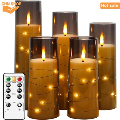 Flameless LED Candles String Christmas&Halloween Decoration