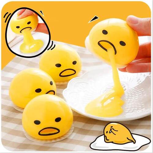 Sticky Funny Toy Disgusting Egg Yolk Brother Vomiting Egg Yo