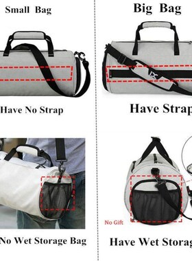 Men Gym Bags For Fitness Training Outdoor Travel Sport Bag M