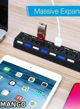 USB Hub Hub USB Adapter Multi Ports Use Power Adapter Extens