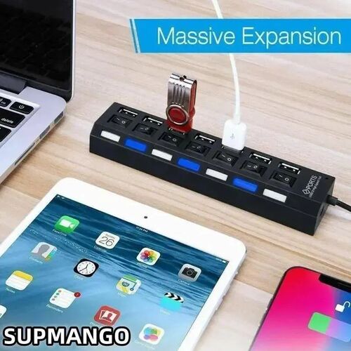 USB Hub Hub USB Adapter Multi Ports Use Power Adapter Extens
