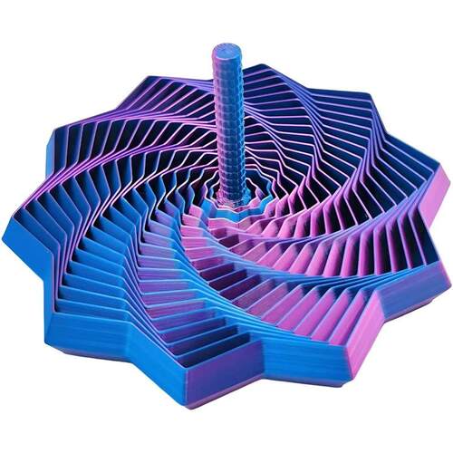 3D Printed Expanded Sensory Fidget Star,Easy-Grip Handles, W