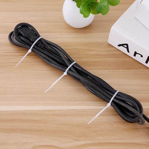 Strong Self-Locking Nylon Cable Ties for Wire Organization,