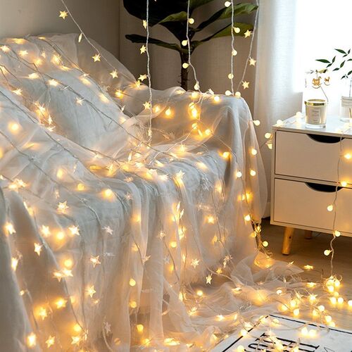 Led Copper Wire Fairy Lamp USB Battery String Lights Decor