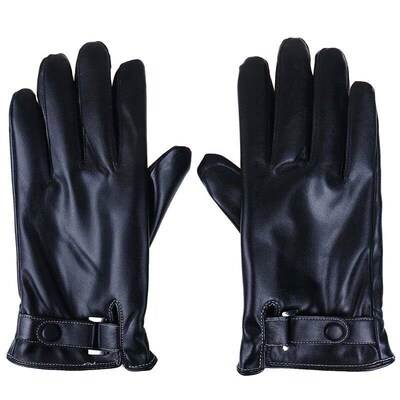 Mens Women winter Driving Supertech Motorcycle Leather Glove
