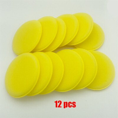 12pcs/6pcs Waxing Polish Wax Foam Sponge Applicator Pads for