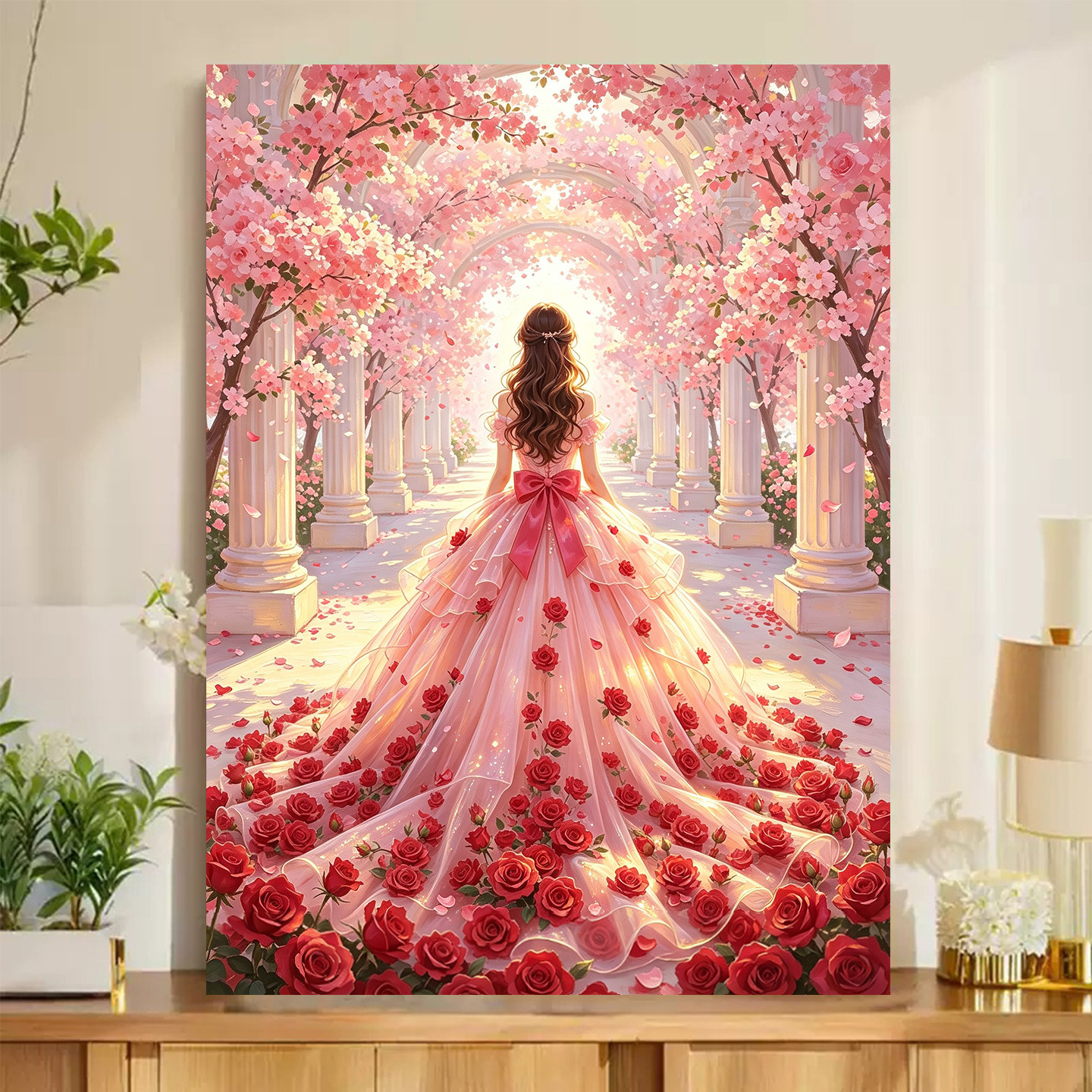 钻石画2026新款玫瑰公主高难度女孩子手工DIY贴画满钻十字绣客厅