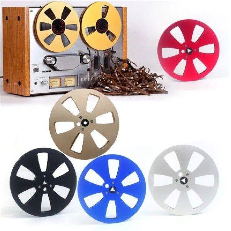 Aluminum Takeup Reel Opening Machine 6 Hole 1/4 7inch Empty