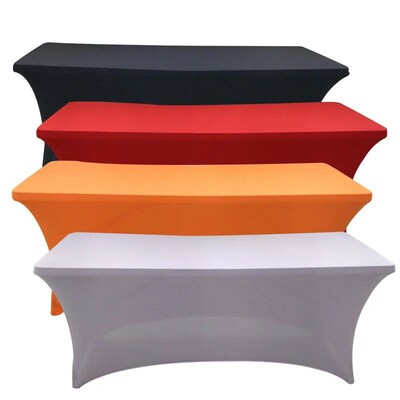 Spandex Party Tablecloth For Wedding Banquet Hotel Home Deco