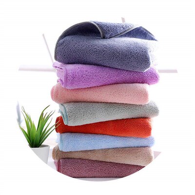 Coral fleece mother and child set towel towel bath towel tw