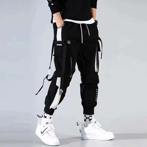 Functional Style teny Bran Crock Pants Mens istinctive Stee
