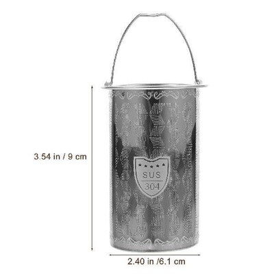 3 Pcs Tea Leak Filter for Loose Leaves Coffee Mesh Strainer