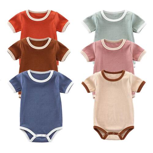 Baby Climbing Suit Babys Fart at Pit Rib Baby Jumpsuit Tria