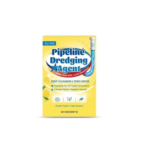 JUE FISH Pipe Unblocker Powder - Effective for Cleaning and