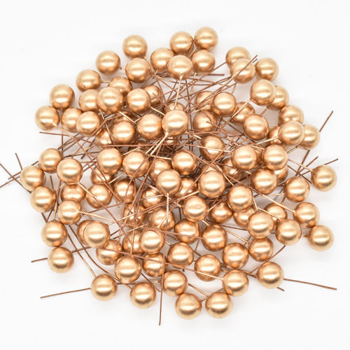50-300Pcs Pearl Stamens Artificial Flower Small Berries Cher