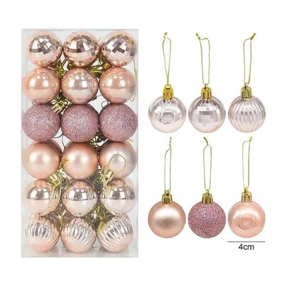1box Christmas Balls Christmas ree Ornaments Ball Xmas Hangi