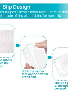 25pcs Plastic storage box set Cubes Drawer Organizer Makeup