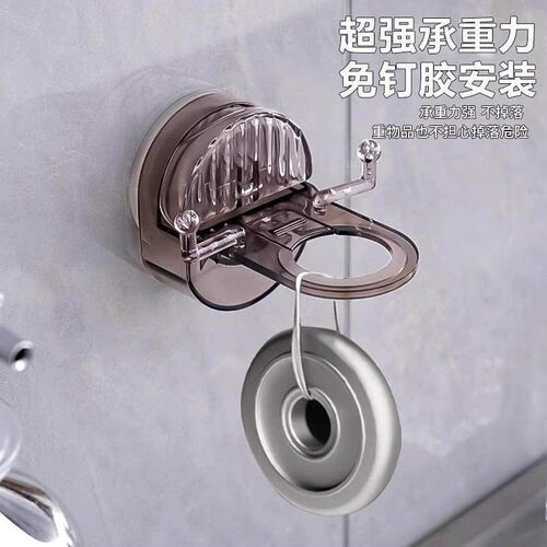 No-drill hand soap dispenser wall mount, body wash bottle ho