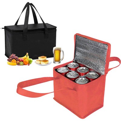 Portable Lunch Cooler Bag Folding Insulation Picnic Ice Pack