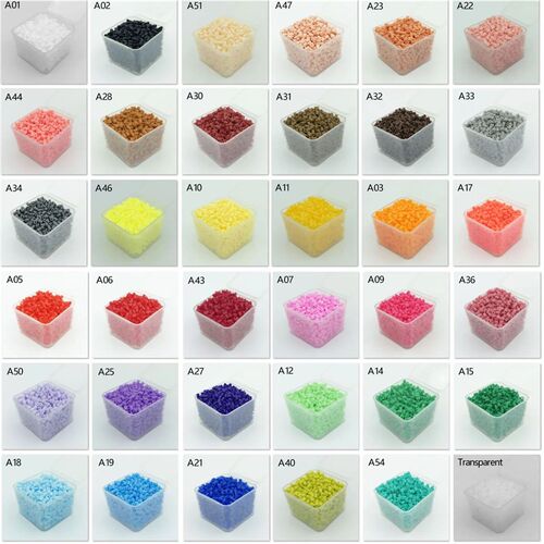2.6mm/3600pcs/3Box Packing Hama Beads Easy to Store For Kids