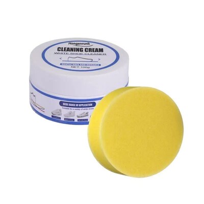 white shoe cleaning cream Shoe Stain Removal Cleaner With Cl