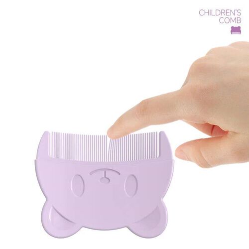 Newborn Baby Comb Remove Fetal Scale Cute Bear Shaped Infant