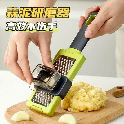 Amazing kitchen tool for manually grinding garlic and ginger