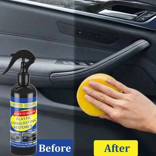Car Plastic Restorer Coating Agent Auto Plastic Rubber Exter