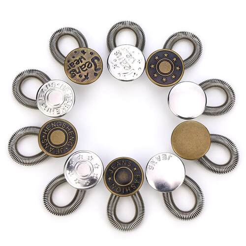 Adjustable Button 可调节免钉钮扣伸缩式牛仔裤扣子
