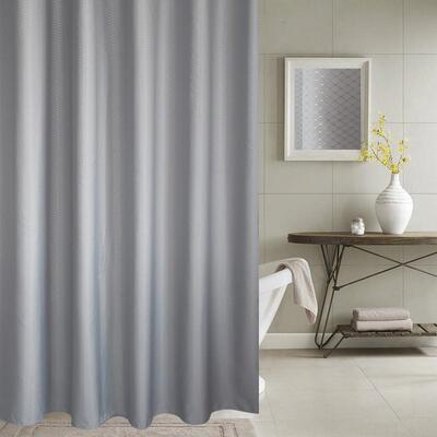 Shower Curtain Thick Jacquard Curtains High Grade Bathroom