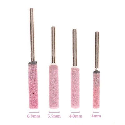 10Pcs Chainsaw Sharpener Grinding Stone File 4/4.8/5.5/6mm