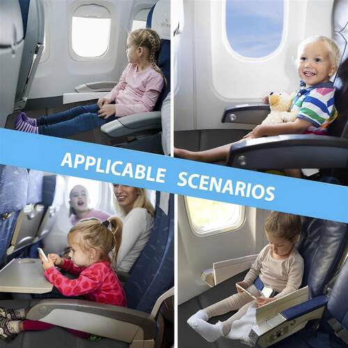 Travel Airplane Bed for Baby Pedals Bed Portable Foot Rest H
