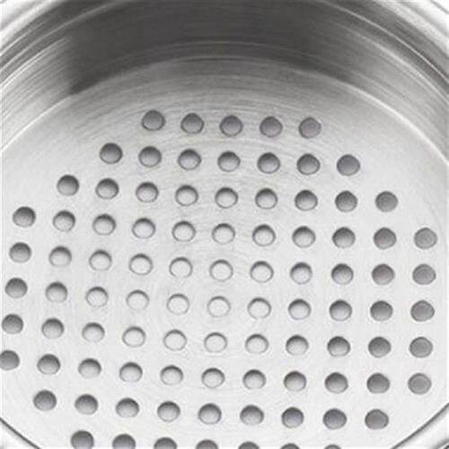 Stainless Steel Food Can Strainer Sieve Tuna Press Lid Oil