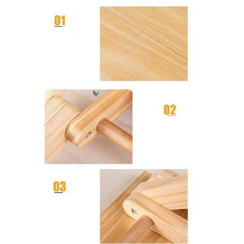Portable Wood Stool Lightweight Small Chair Seat for