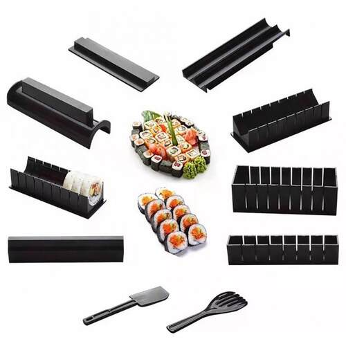 3/10Pcs DIY Sushi Maker Kit Sushi Tool Making Machine Roller