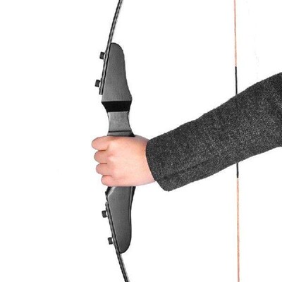 Beech Wood Straight Pull Bow Handle Detachable Wood Bow