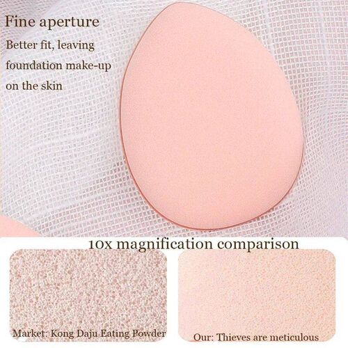3/10pcs  Size Professional Cosmetic Cushion Puff Concealer F
