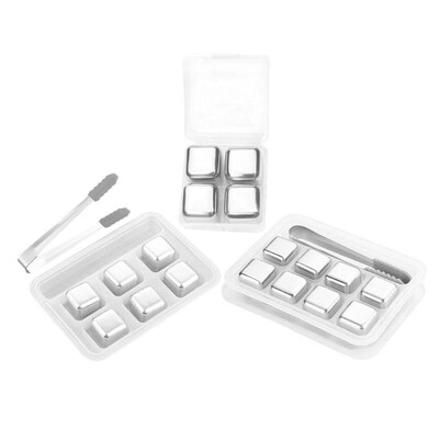 Stainless Steel Whiskey Ice Cube Reusable Wine Beer Cooler I