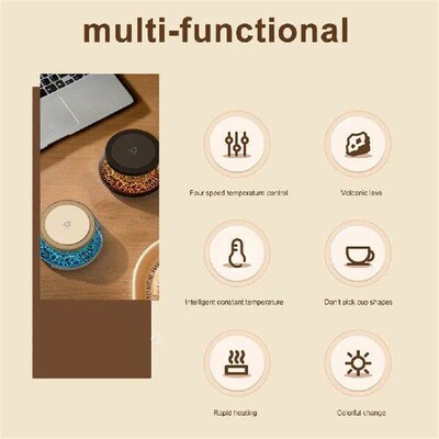 USB Home Heating Coaster 4 Temperature Settings Electric