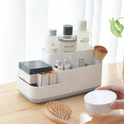 Creative Makeup Organizer Box with Drawer for Dressing Table
