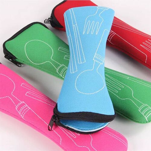 Portable Tableware Bag Cutlery Bag Dinner Container Holder T