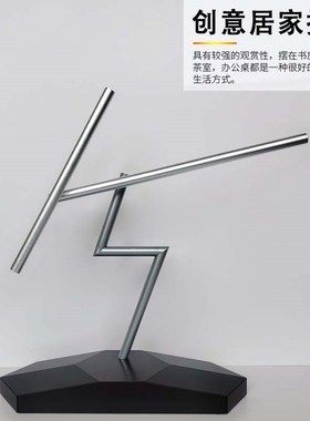 牛顿摆钢铁侠混沌摆永动机高级感治愈摆件创意礼品装饰家居反重力
