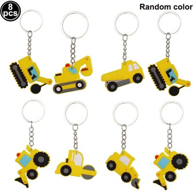 Construction Party Favors Truck Drinking Straws Excavator Bu