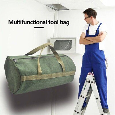 Canvas Portable Toolkit Wrench Storage Tool Bag